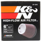K&N Round Tapered Universal Air Filter 6in Flange ID x 7.5in Base OD x 5in Top OD x 6.5in Height - Racecraft Industries
