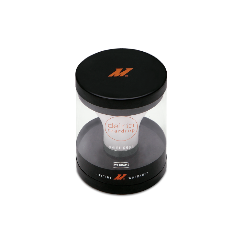 Mishimoto Teardrop Shift Knob - White - Racecraft Industries