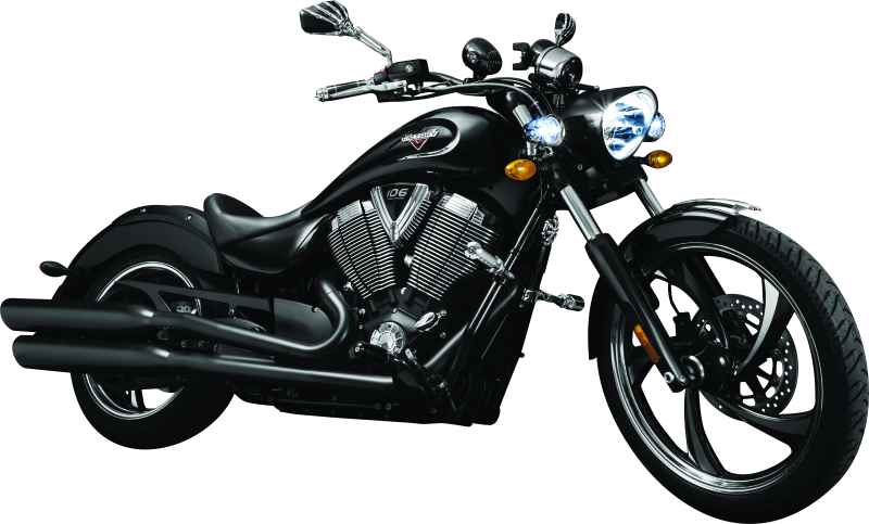 Kuryakyn Trident Dually Without Adapters Black - Racecraft Industries