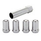 McGard Wheel Lock Nut Set - 4pk. (Tuner / Cone Seat) M12X1.5 / 13/16 Hex / 1.24in. Length - Chrome - Racecraft Industries