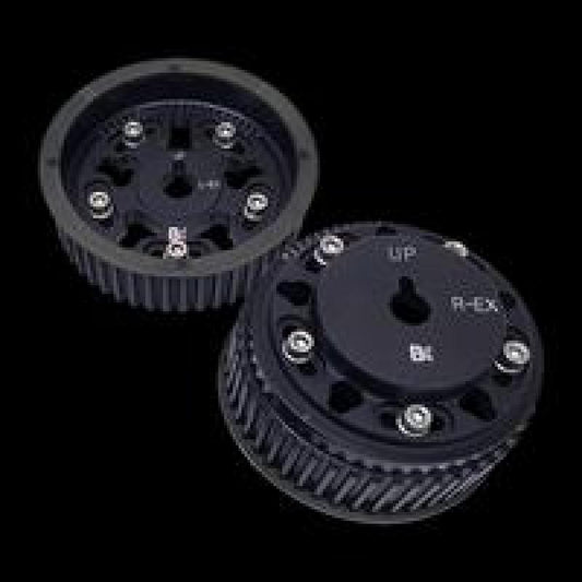 Brian Crower Adjustable Cam Gears Black for Subaru EJ205/EJ257 (set of 2)-exhaust side only - Racecraft Industries