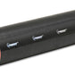 Vibrant 4 Ply Reinforced Silicone Straight Hose Coupling - 5in I.D. x 12in long (BLACK) - Racecraft Industries