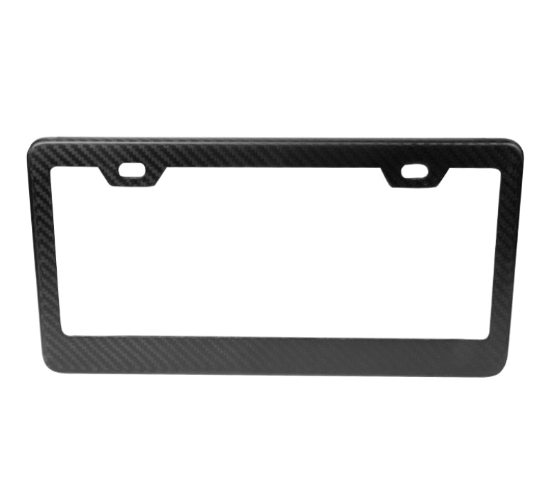 NRG License Plate Frame - Dry Carbon Fiber - Racecraft Industries