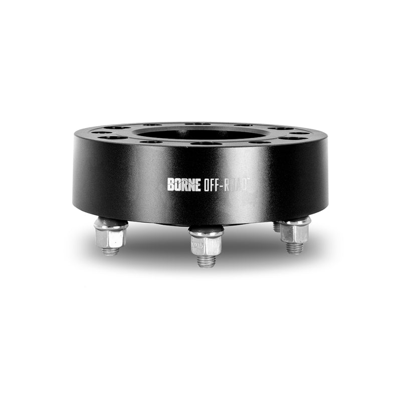 Borne Off-Road Wheel Spacers - 6x139.7 - 93.1 - 50mm - M12 - Black - Racecraft Industries