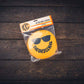 KC HiLiTES Retro 6in Round Yellow Vinyl Light Cover w/ Black KC Sunglasses Logo - Racecraft Industries