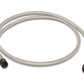 Vibrant Univ Oil Feed Kit 2ft Teflon lined S.S. hose with two -4AN female fittings preassembled - Racecraft Industries