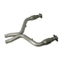 BBK 11-14 Mustang 5.0 Short Mid X Pipe With Catalytic Converters 3.0 For BBK Long Tube Headers - Racecraft Industries