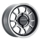 Method MR409 Bead Grip 15x7 / 5+2/38mm Offset / 4x156 / 132mm CB Steel Grey Wheel - Racecraft Industries