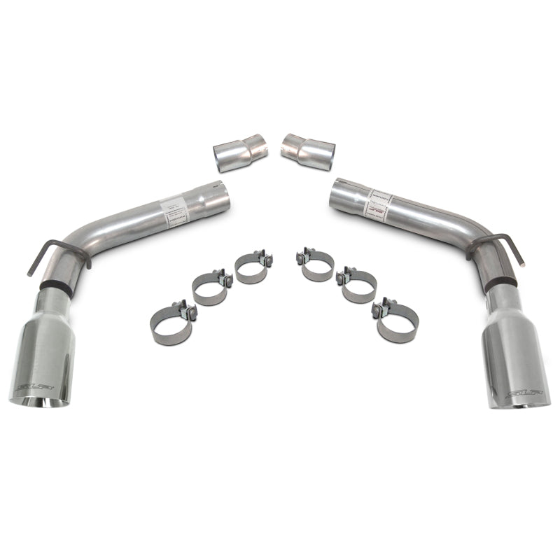 SLP 2010-2015 Chevrolet Camaro 6.2L LoudMouth Axle-Back Exhaust w/ 4in Tips - Racecraft Industries