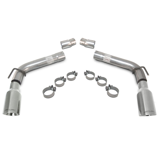 SLP 2010-2015 Chevrolet Camaro 6.2L LoudMouth Axle-Back Exhaust w/ 4in Tips - Racecraft Industries