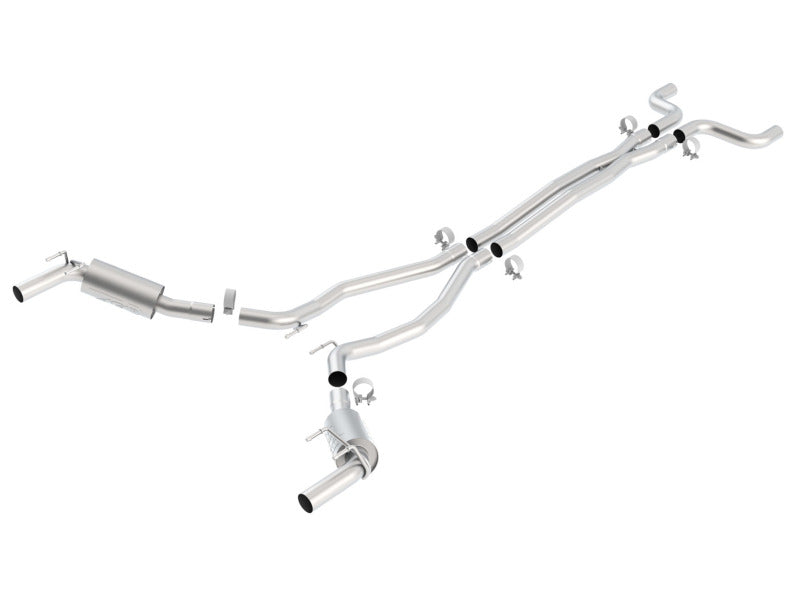Borla 10-13 Chevy Camaro SS 6.2L V8 ATAK Catback Exhaust Incl. X Pipe works w/GFX Package - Racecraft Industries