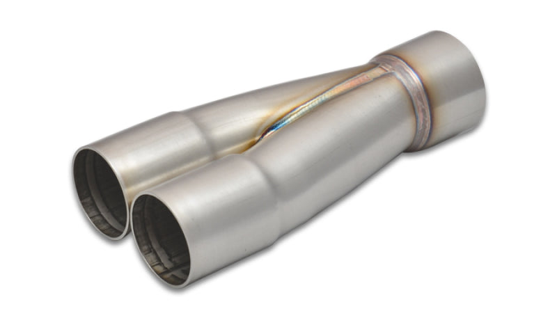 Vibrant 2-1 SS Merge Collectors (1-5/8in Inlet Slipover ID 2in Outlet OD) - Sold Individually - Racecraft Industries