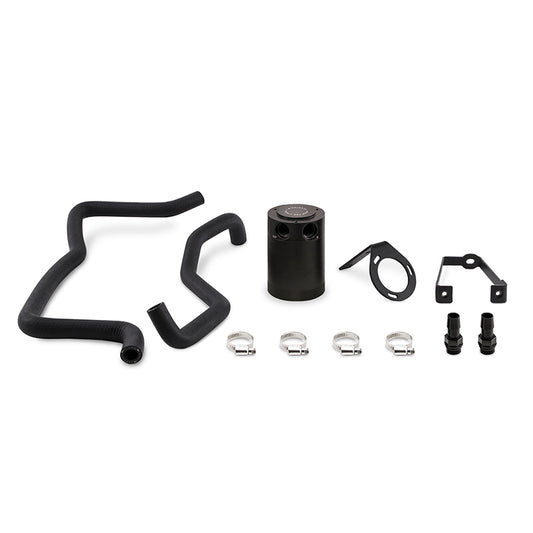 Mishimoto 2015+ Dodge Charger / 2015+ Chrysler 300C 5.7L Direct Fit Oil Catch Can Kit - Black - Racecraft Industries