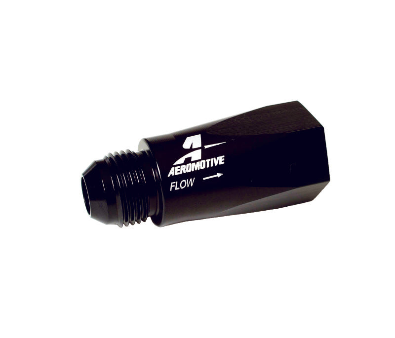 Aeromotive In-Line Full Flow Check Valve (Male -10 AN Inlet / Female -10 AN outlet) - Racecraft Industries