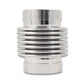 Vibrant SS Bellow Assembly w/ Liner 1.875in Inlet/Outlet ID x 2.75in OAL Electro Polished - Racecraft Industries