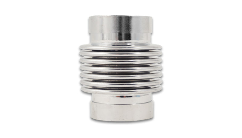 Vibrant SS Bellow Assembly w/ Liner 1.875in Inlet/Outlet ID x 2.75in OAL Electro Polished - Racecraft Industries