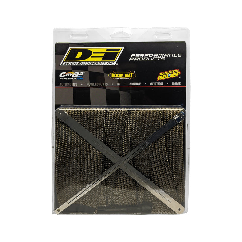 DEI Powersport Exhaust Sleeve Kit - Titanium - Racecraft Industries