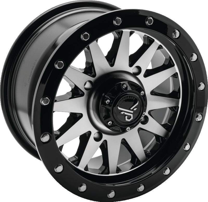 QuadBoss Steely Wheel 14X7 - 4+3 - 4/156 - Racecraft Industries