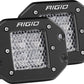 Rigid Industries Dually - Flush Mount - 60 Deg. Lens - Set of 2 - Racecraft Industries