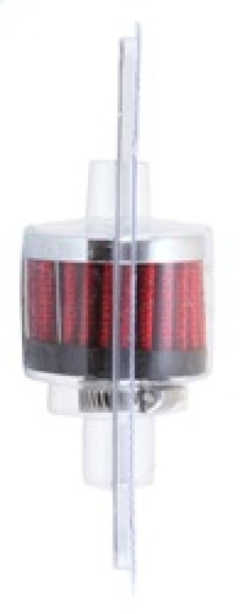 K&N Clamp On Rubber Base Crankcase Vent Filter 0.375in Flange ID x 2in OD x 1.5in Height - Racecraft Industries