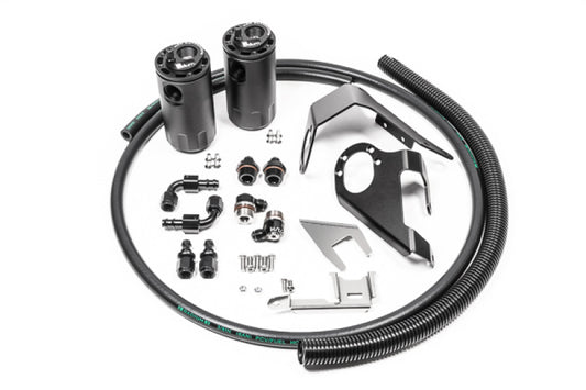 Radium Engineering 2009+ Nissan 370Z (VQ37VHR) Catch Can Kit - Fluid Lock - Racecraft Industries
