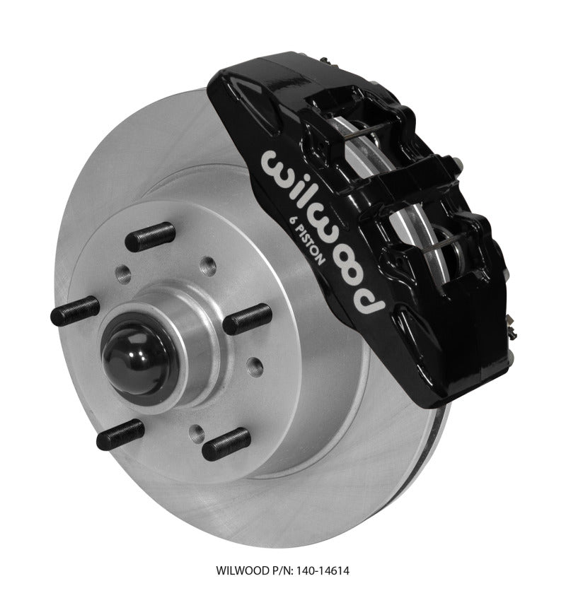 Wilwood Dynapro 6 Front Kit 11.75 Rotor Black 68-72 Ford F100 - Racecraft Industries