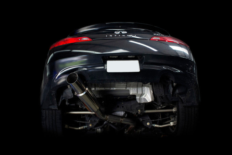 ISR Performance GT Single Exhaust - Infiniti G37 Coupe RWD - Racecraft Industries