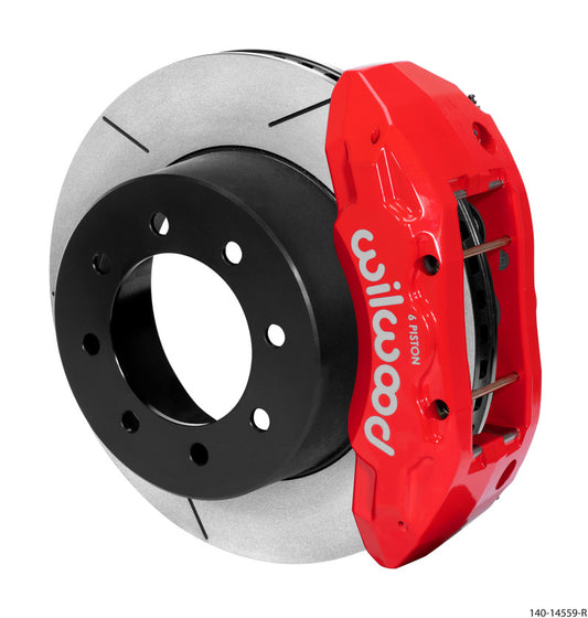 Wilwood TX6R Rear Kit 15.50in Red 13-17 Ford F-250/F-350 - 4WD - Racecraft Industries