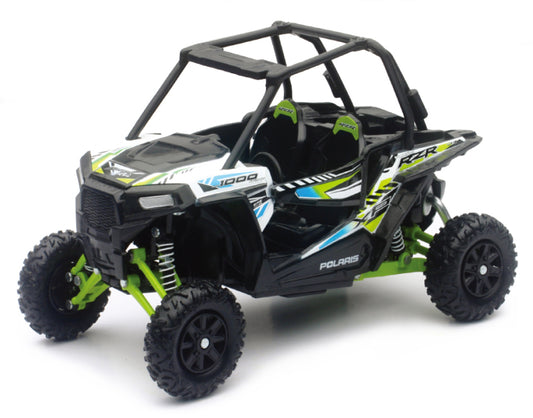 New Ray Toys Polaris RZR XP1000 (White Lightning)/ Scale - 1:18 - Racecraft Industries
