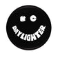 KC HiLiTES 6in. Round Hard Cover for Daylighter/SlimLite/Pro-Sport (Single) - Black w/White Smile - Racecraft Industries