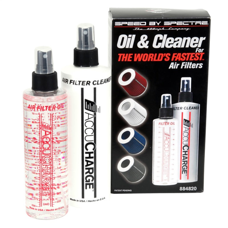 Spectre Accucharge Kit for HPR Filters - Clear - Racecraft Industries