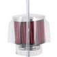 K&N 1.5in Flange ID x 3in OD x 2.5in H Chrome Finish Rubber Base Crankcase Vent Filter - Racecraft Industries