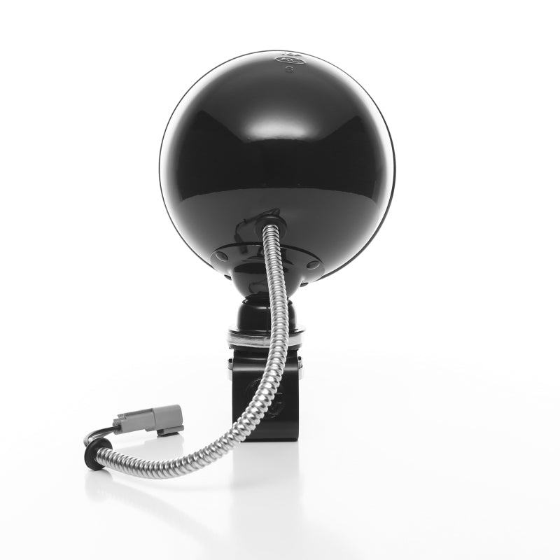 KC HiLiTES Daylighter 6in. Halogen Light 100w Spread Beam (Single) - Black SS - Racecraft Industries