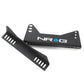 NRG Bucket Seat Side Bracket - 2pc w/ NRG Logo - Racecraft Industries