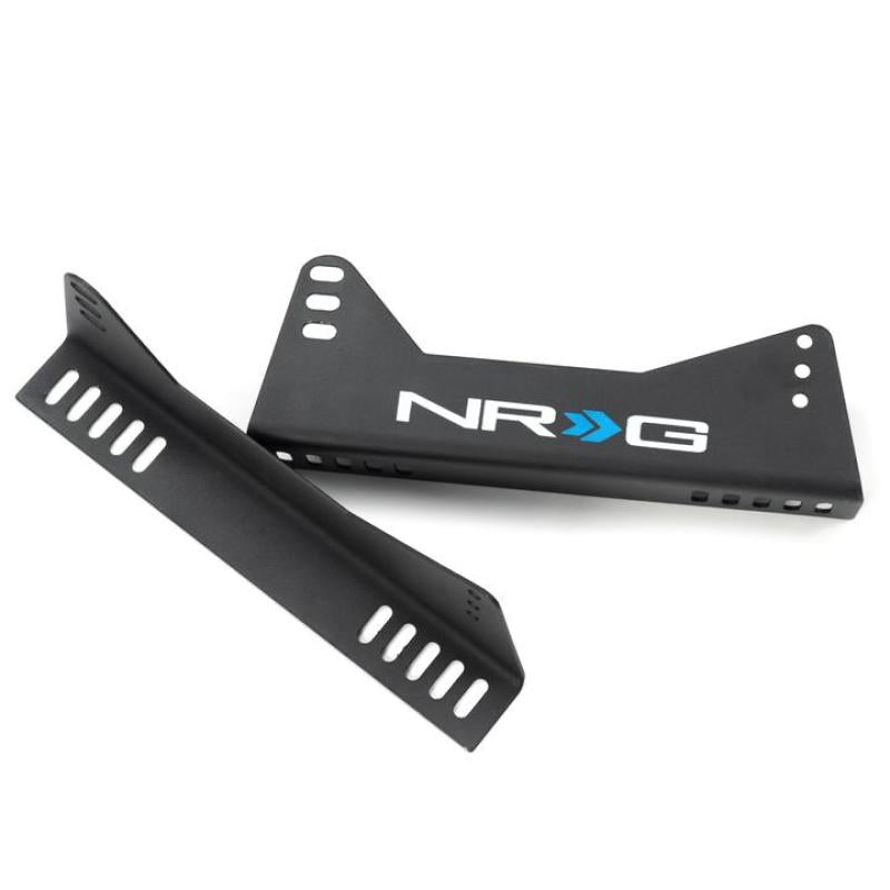 NRG Bucket Seat Side Bracket - 2pc w/ NRG Logo - Racecraft Industries