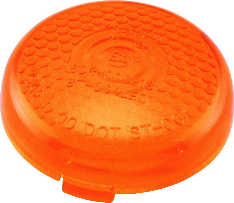Bikers Choice Replacement Honycomb Amber Lens For LED Bullet Turn Signal - Racecraft Industries