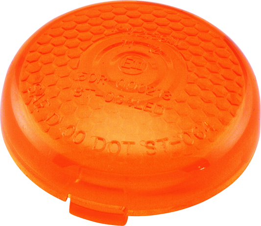 Bikers Choice Replacement Honycomb Amber Lens For LED Bullet Turn Signal - Racecraft Industries