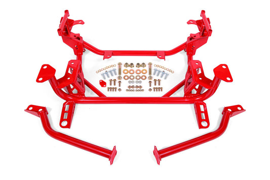 BMR 15-20 Ford Mustang Street Version (DOM) K-Member - Red - Racecraft Industries