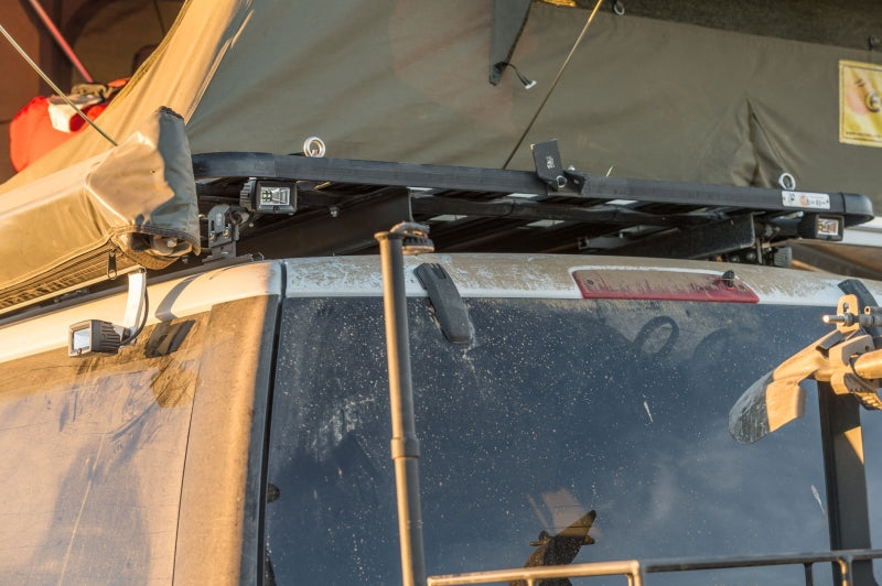 KC HiLiTES C-Series C2 LED 2in. Backup Area Flood Light 20w (Pair Pack System) - Black - Racecraft Industries