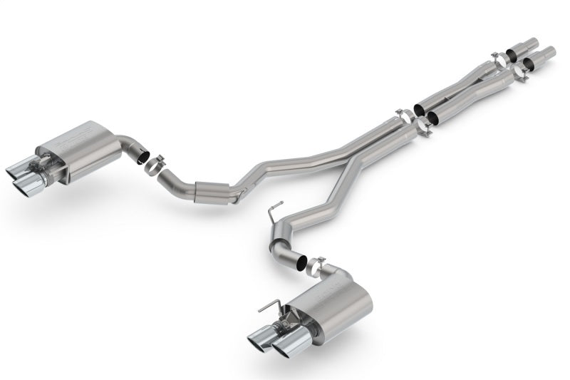 Borla 2018 Ford Mustang GT 5.0L AT/MT 3in S-Type Catback Exhaust w/ Valves - Racecraft Industries
