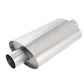Borla XR-1 Racing Sportsman 2 1/2 inch Outlet / 2 1/2 inch Inlet 12in Case Oval Muffler - Racecraft Industries