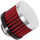 K&N 0.625 inch ID 2 inch OD 1.5 inch H Clamp On Crankcase Vent Filter - Racecraft Industries