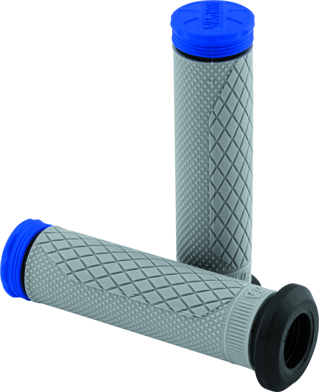 ProTaper Tri Density Full Diamond ATV Grips - Blue - Racecraft Industries