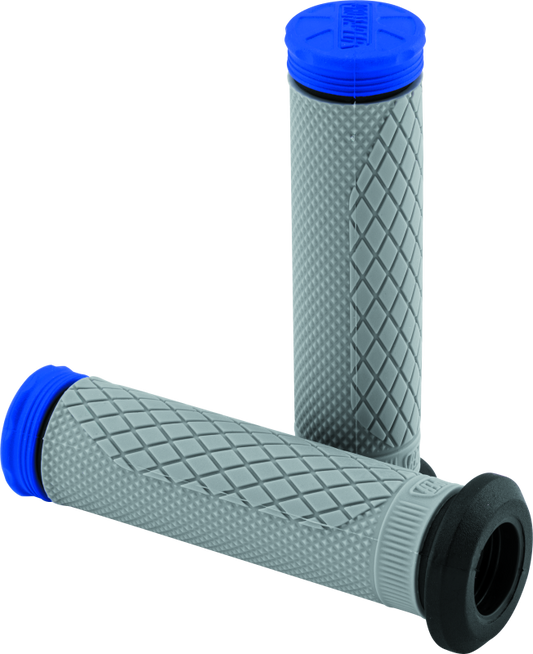 ProTaper Tri Density Full Diamond ATV Grips - Blue - Racecraft Industries