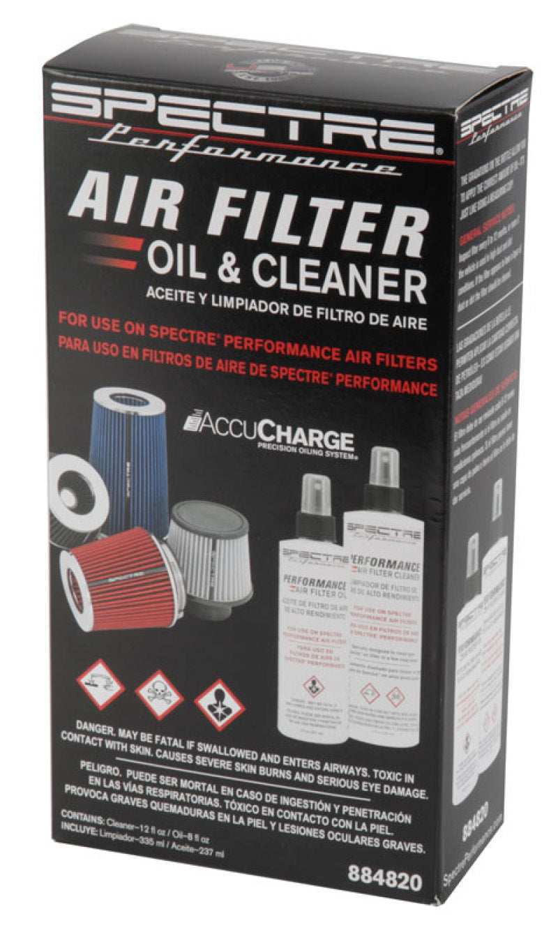 Spectre Accucharge Kit for HPR Filters - Clear - Racecraft Industries