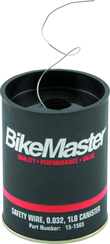 BikeMaster 0.032in Safety Wire Can - 1lb - Racecraft Industries