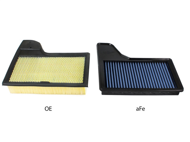 aFe MagnumFLOW OEM Replacement Air Filter PRO 5R 2015 Ford Mustang L4 / V6 / V8 - Racecraft Industries