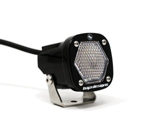 Baja Designs S1 Work/Scene LED Light w/ Mounting Bracket Single - Racecraft Industries