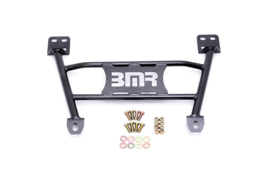 BMR 05-14 S197 Mustang Radiator Support Chassis Brace - Black Hammertone - Racecraft Industries