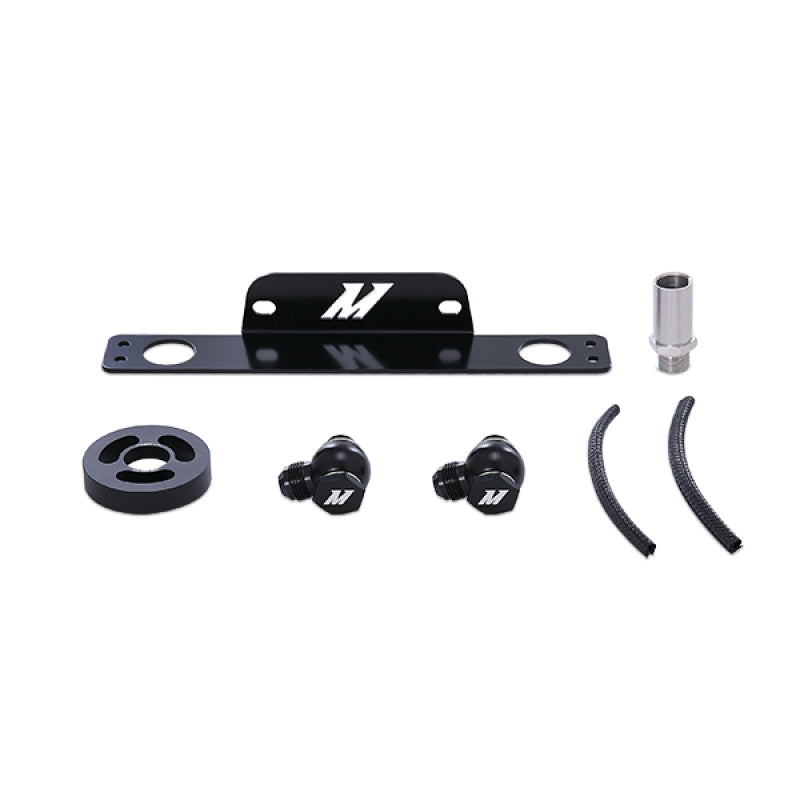 Mishimoto 10-15 Chevrolet Camaro SS Thermostatic Oil Cooler Kit - Black - Racecraft Industries